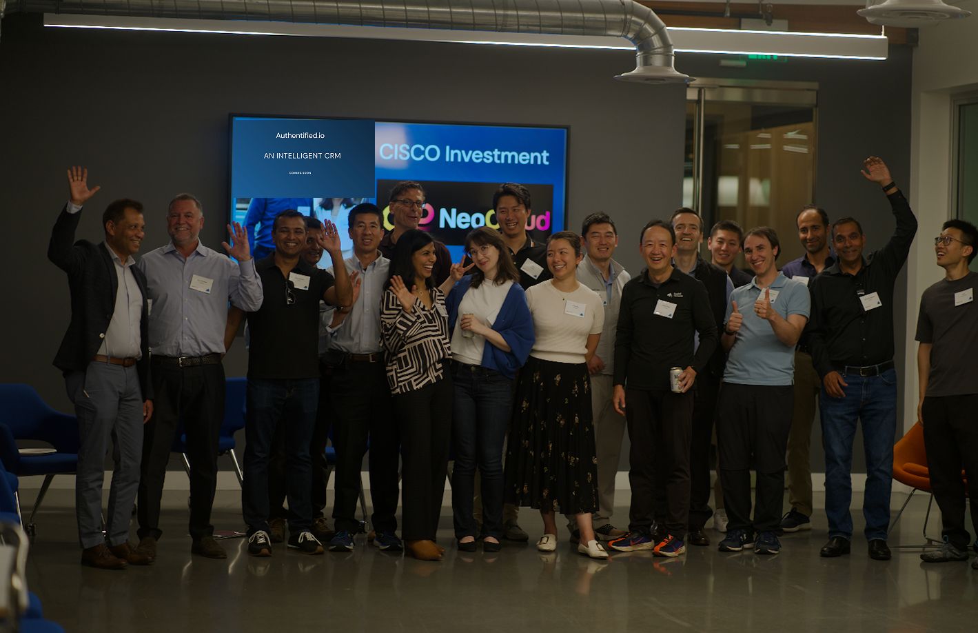 Professional networking dinner