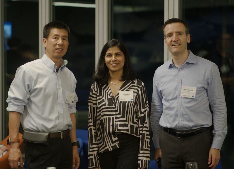 Professional meeting discussion