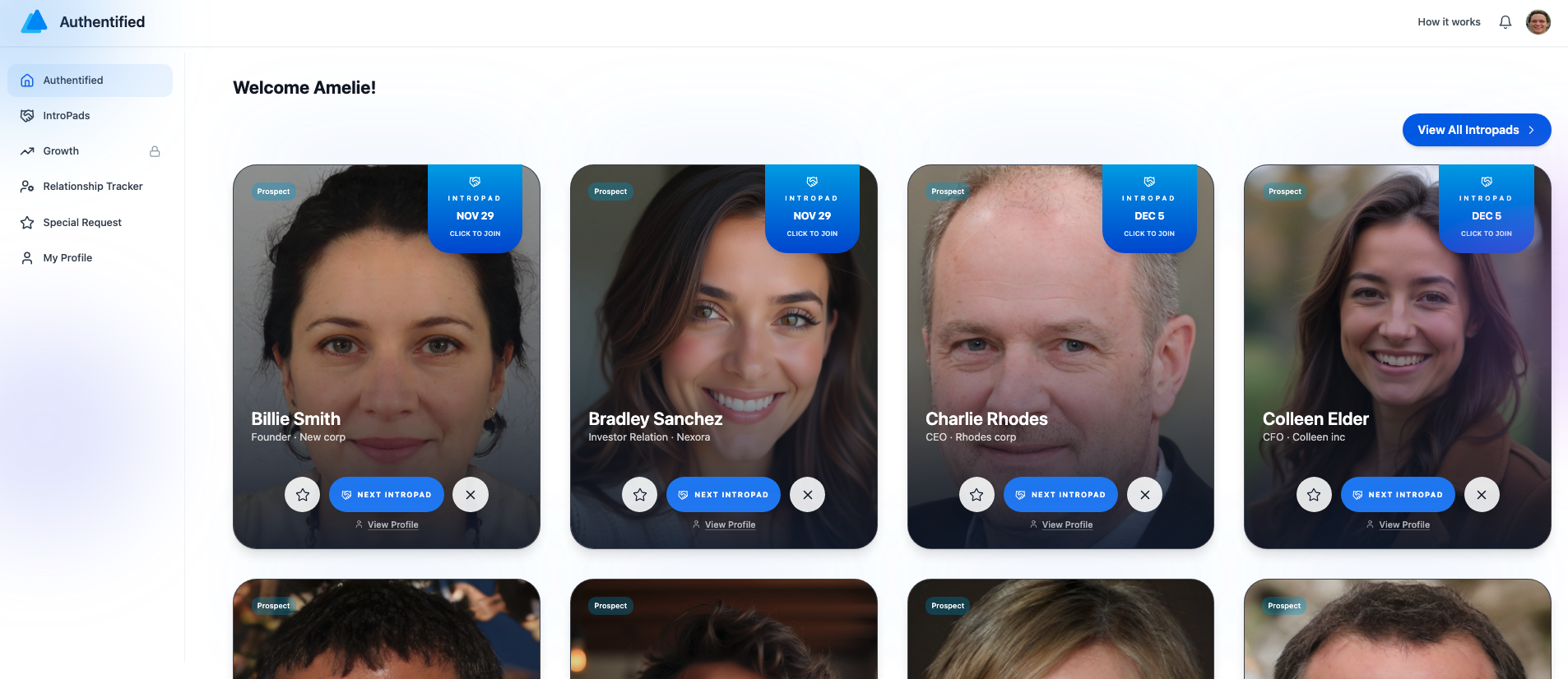 Discover the right people